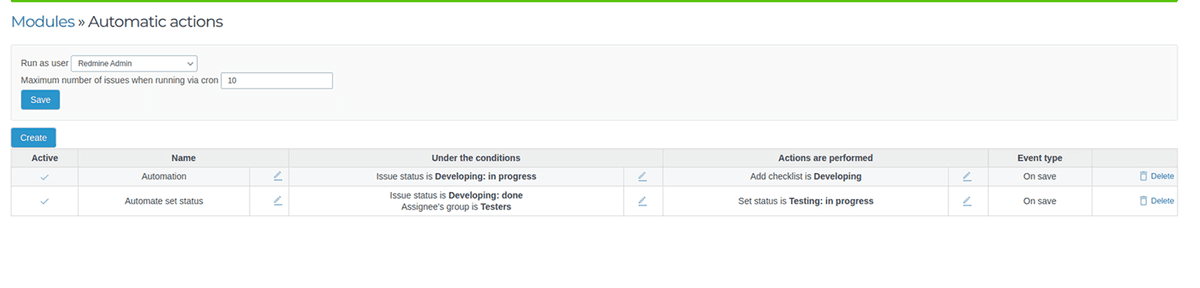 Automate your routine with one click