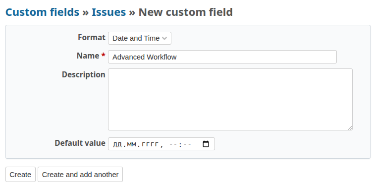 =561x279 Custom fields