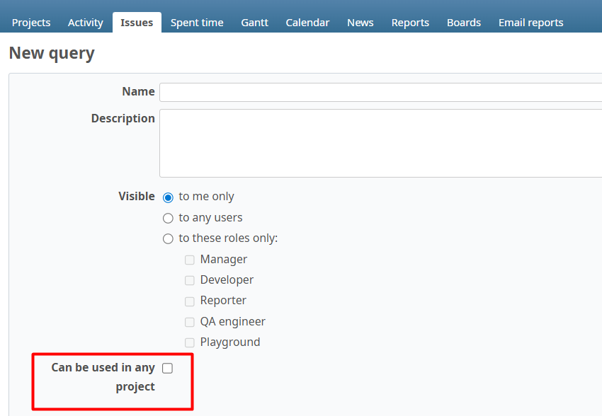 =658x455 Settings. Visibility of board
